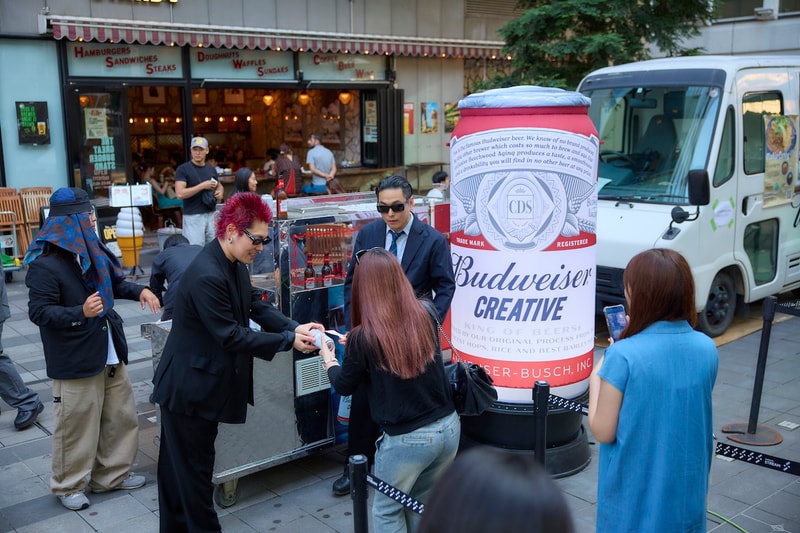 バドワイザーとクリエイティブドラッグストアがタッグを組んだ1日限りのイベントをプレイバック budweiser creativedrugstore collbo event recap