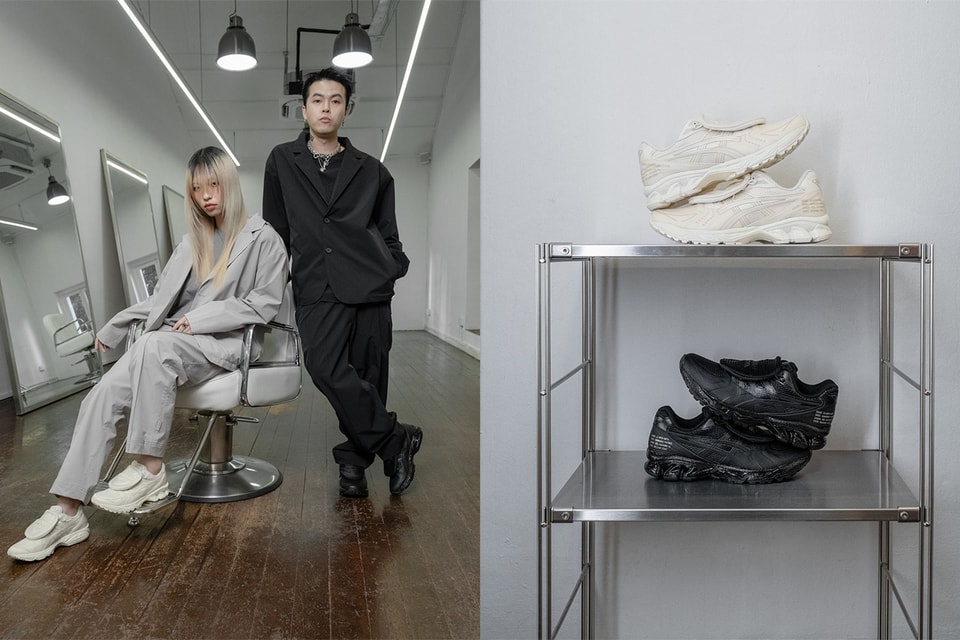アシックスからサボタージュとのコラボ ゲルカヤノ 14が登場 