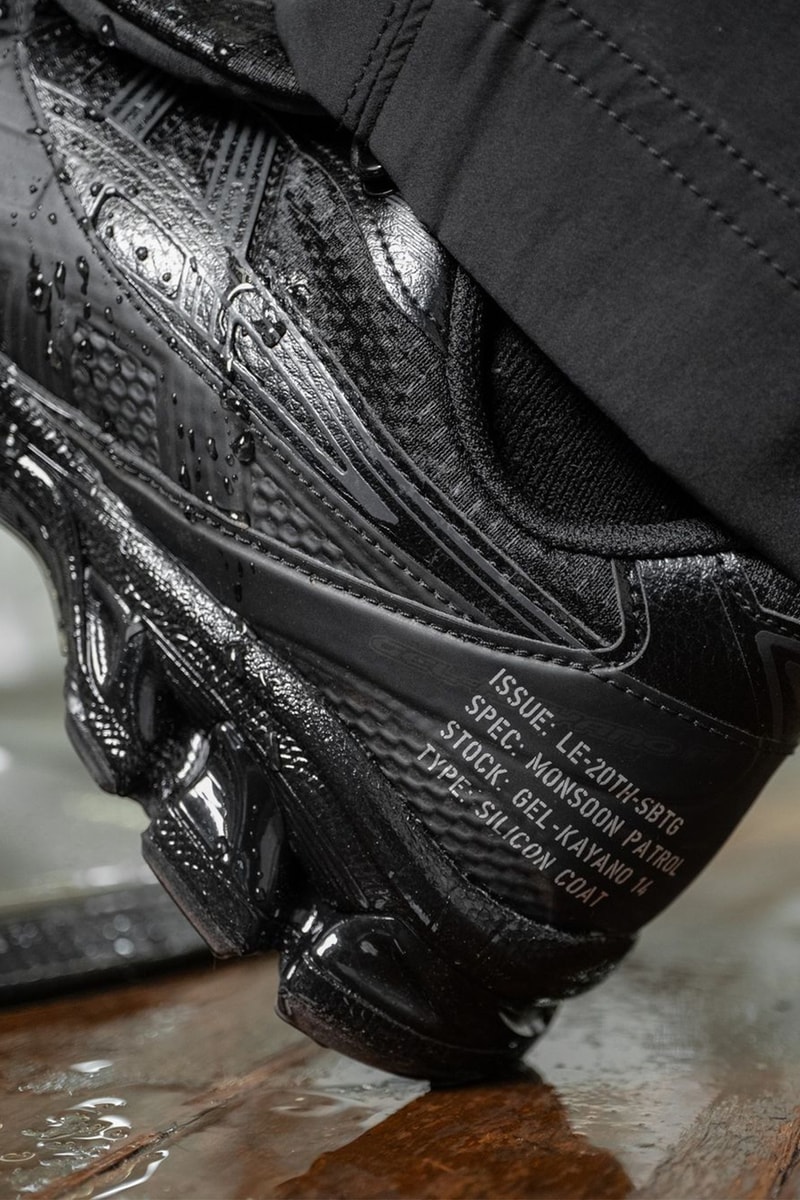 アシックススポーツスタイルからサボタージュ x リミテッドエディションとのコラボ ゲルカヤノ 14 が登場 ASICS SportStyle GEL-KAYANO 14 × SBTG × Limited Edt release info