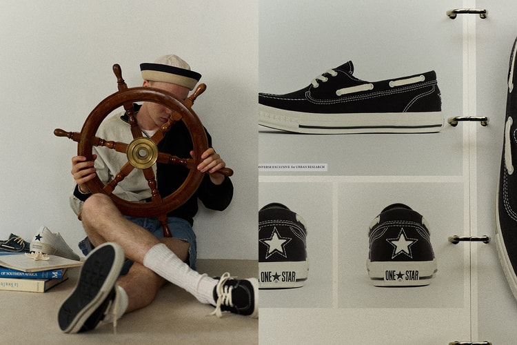One Star 50周年を記念した NEXUSVII. x CONVERSE EXCLUSIVE for URBAN RESEARCH の1足が登場
