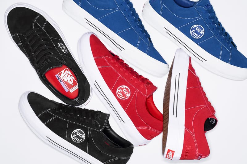 シュプリーム x ヴァンズから2024年春夏シーズンのコラボフットウェアが到着 Supreme x Vans SID 2024 release info