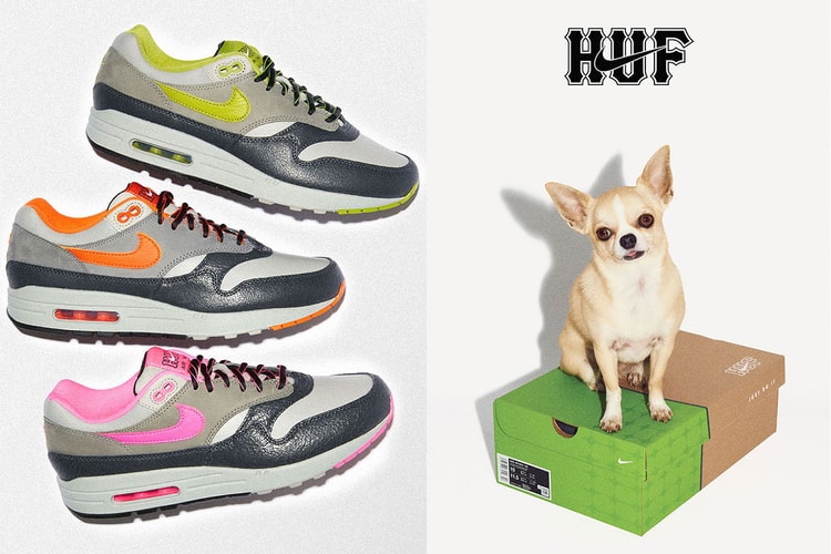 HUF x Nike によるコラボ Air Max 1 の全貌が解禁