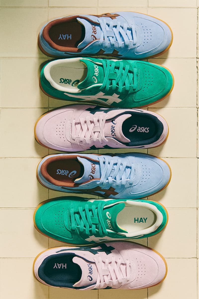 インテリアブランド ヘイとアシックスより初のコラボシューズ スカハンド OGが登場 ASICS and HAY Reveal Colorful Collaboration