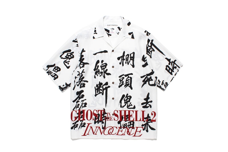 ワコ マリアと攻殻機動隊続編となるイノセンスとのコラボカプセルが発売 wacko-maria-ghost-in-the-shell-innocence-collabo-capsule-collection-release-info