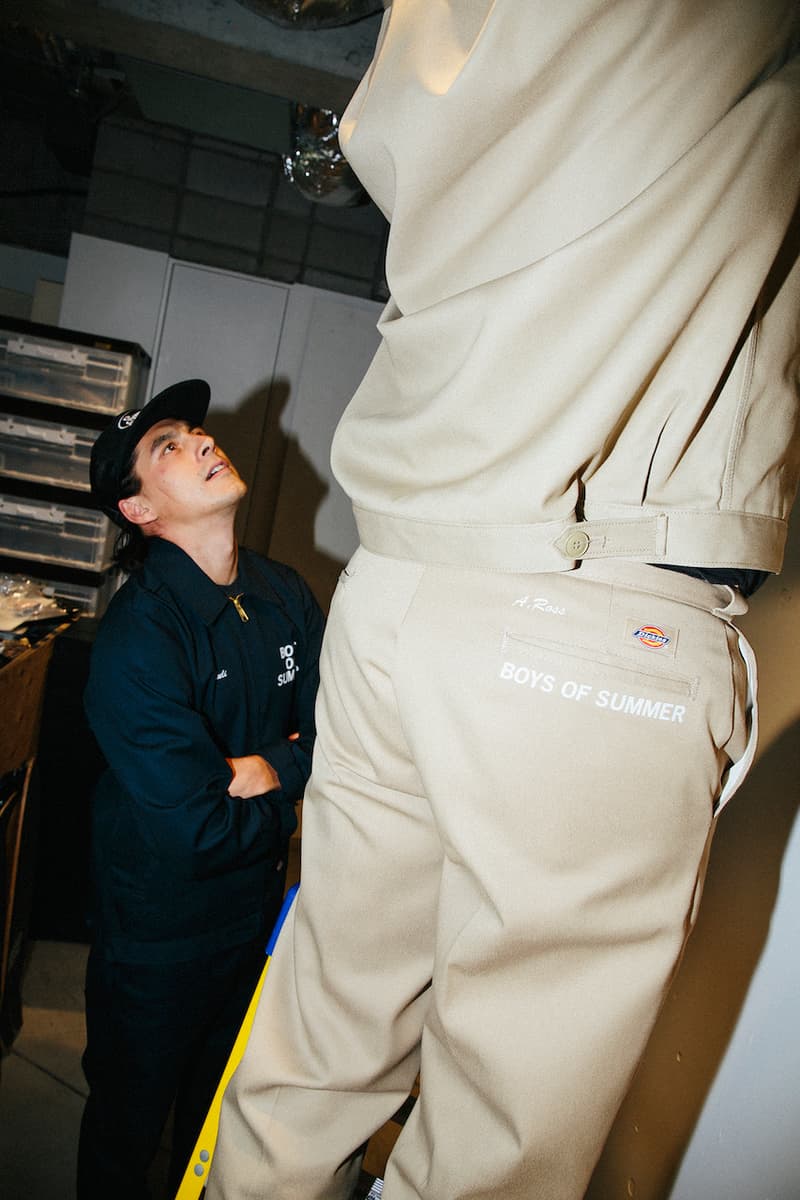 ディッキーズとボーイズ オブ サマーのコラボアイテムが発売 dickies boys of summer collabo item release info