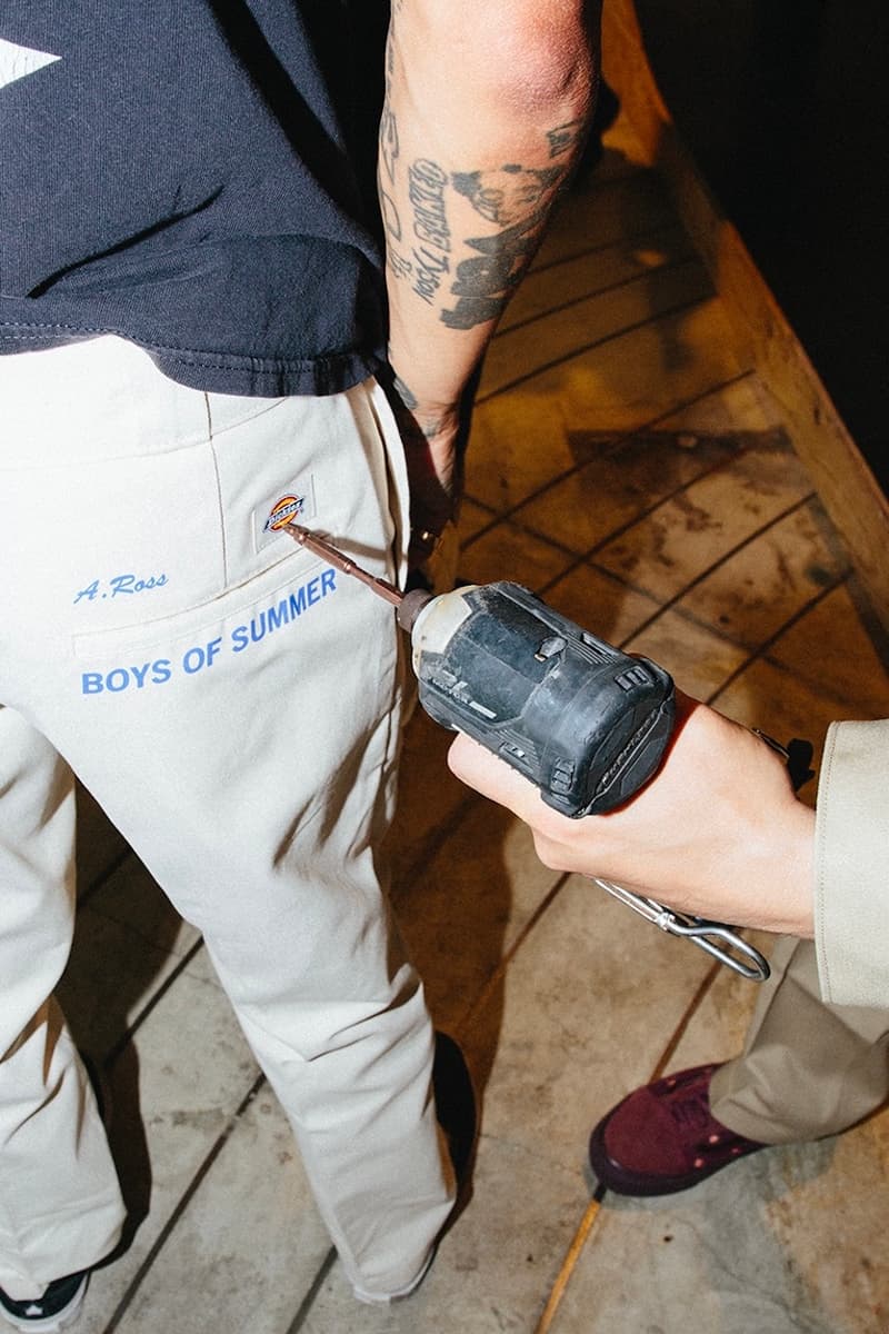 ディッキーズとボーイズ オブ サマーのコラボアイテムが発売 dickies boys of summer collabo item release info