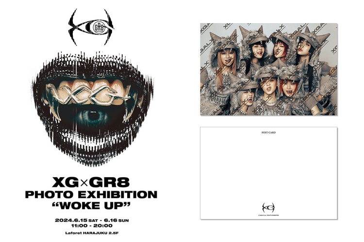XG のフォトエキシビジョン “WOKE UP” が GR8 にて開催