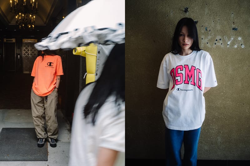 Champion x DOVER STREET MARKET GINZA の初コラボカプセルコレクションが発売