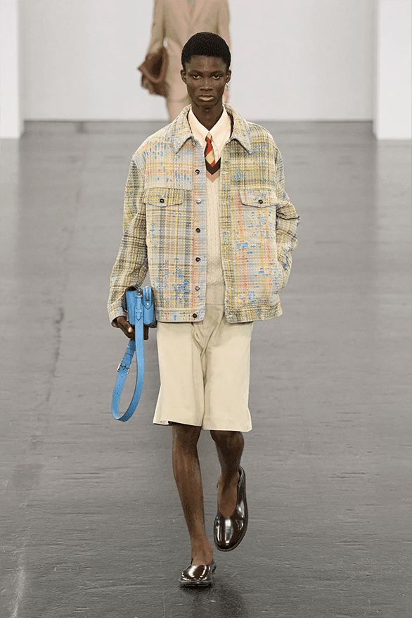 フェンディ2025年春夏メンズコレクション Fendi Spring Summer 2025 Milan Fashion Week menswear runway Silvia Venturini Fendi