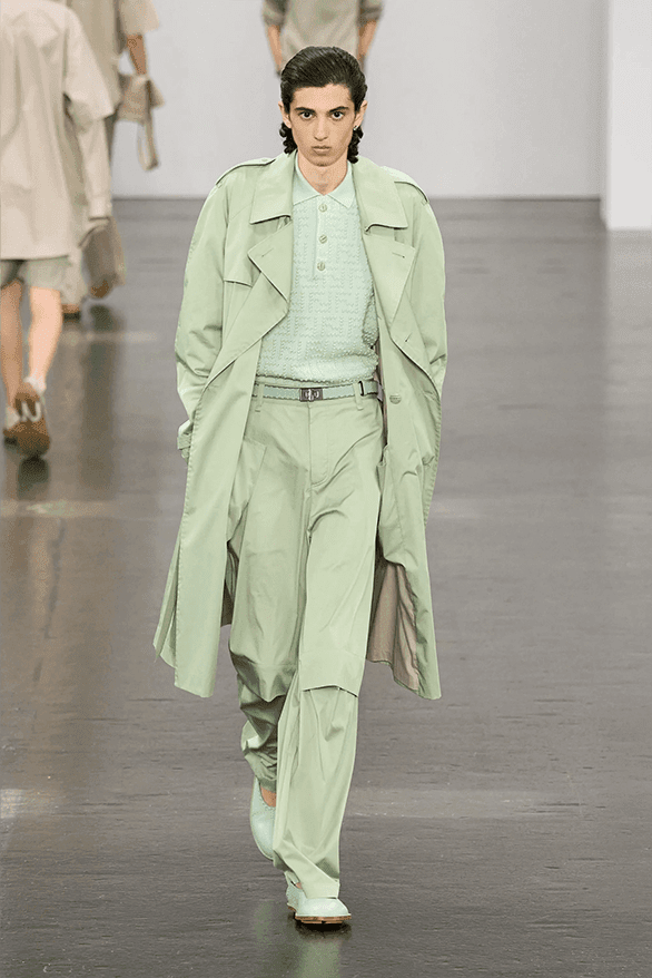 フェンディ2025年春夏メンズコレクション Fendi Spring Summer 2025 Milan Fashion Week menswear runway Silvia Venturini Fendi