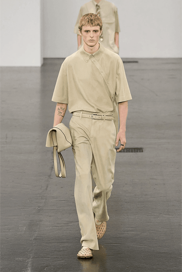 フェンディ2025年春夏メンズコレクション Fendi Spring Summer 2025 Milan Fashion Week menswear runway Silvia Venturini Fendi