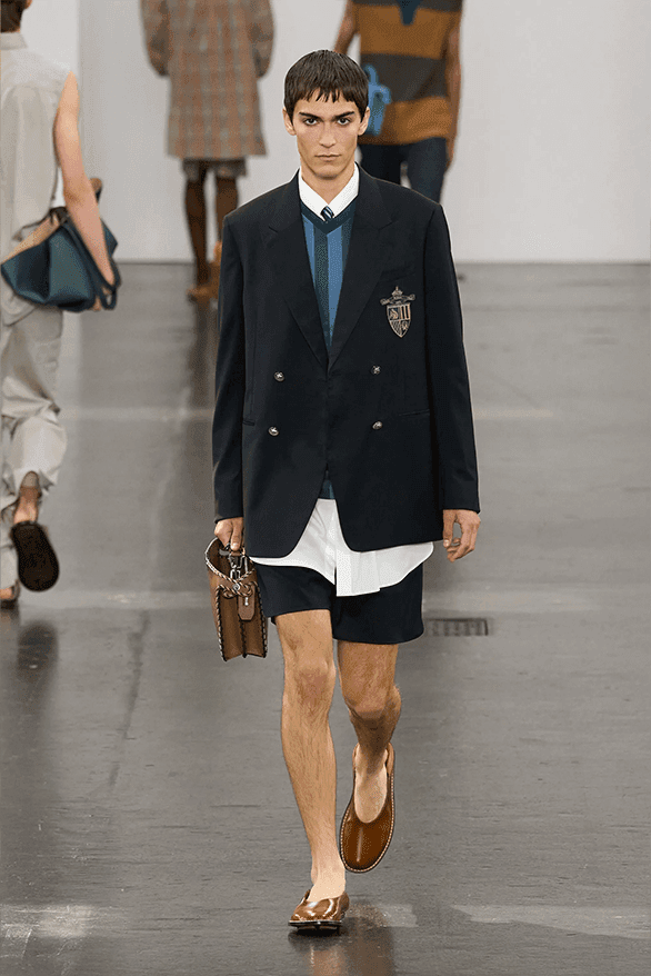 フェンディ2025年春夏メンズコレクション Fendi Spring Summer 2025 Milan Fashion Week menswear runway Silvia Venturini Fendi