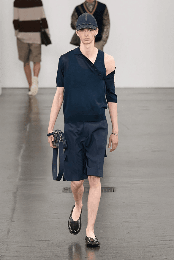 フェンディ2025年春夏メンズコレクション Fendi Spring Summer 2025 Milan Fashion Week menswear runway Silvia Venturini Fendi