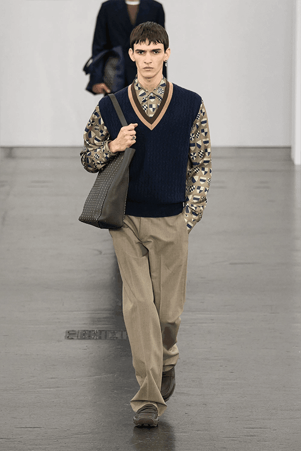 フェンディ2025年春夏メンズコレクション Fendi Spring Summer 2025 Milan Fashion Week menswear runway Silvia Venturini Fendi