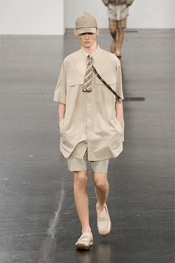 フェンディ2025年春夏メンズコレクション Fendi Spring Summer 2025 Milan Fashion Week menswear runway Silvia Venturini Fendi