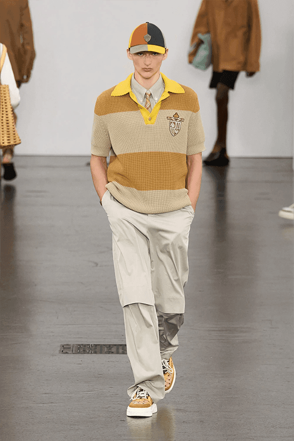 フェンディ2025年春夏メンズコレクション Fendi Spring Summer 2025 Milan Fashion Week menswear runway Silvia Venturini Fendi