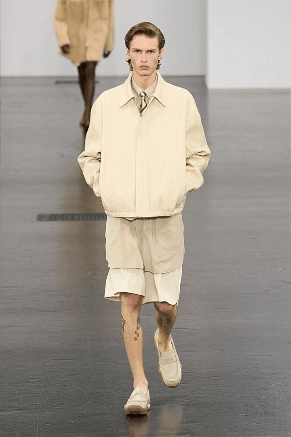 フェンディ2025年春夏メンズコレクション Fendi Spring Summer 2025 Milan Fashion Week menswear runway Silvia Venturini Fendi
