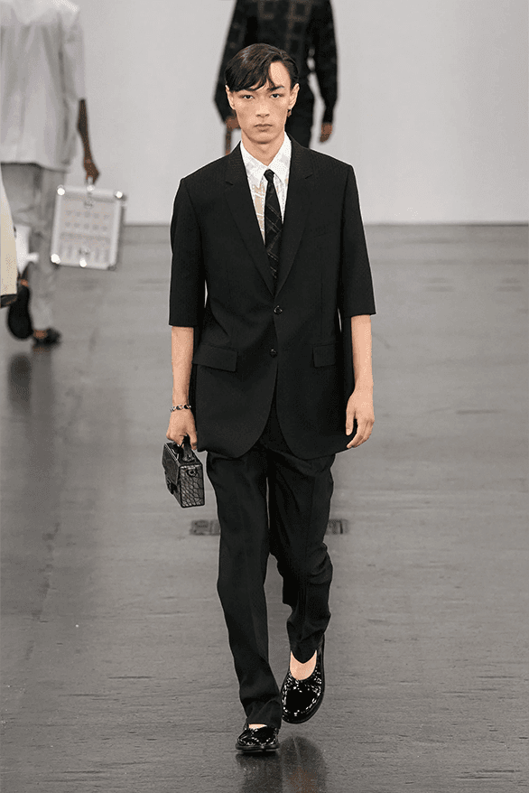 フェンディ2025年春夏メンズコレクション Fendi Spring Summer 2025 Milan Fashion Week menswear runway Silvia Venturini Fendi