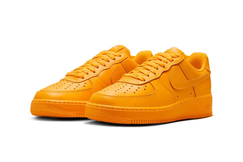 ナイキ エアフォース1 ローに刺激的なレーザーオレンジが登場予定Nike Air Force 1 Low Laser Orange HJ7324-845 Release Info