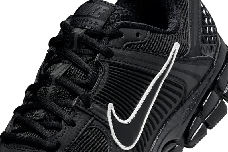 ナイキ ズーム ボメロ5の黒白ヴァージョンが年内登場予定 Nike Zoom Vomero 5 “Black/White” 