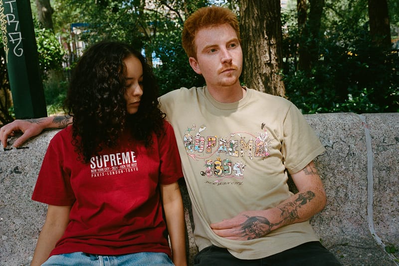 Supreme から2024年夏シーズンのTシャツ・コレクションが到着