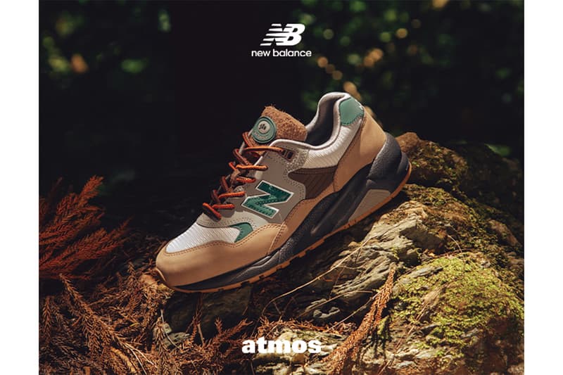 ニューバランス MT580 に “ウッド エスケープ” をコンセプトに据えた アトモス別注カラーが登場 atmos New Balance MT580 “WOOD ESCAPE” release info