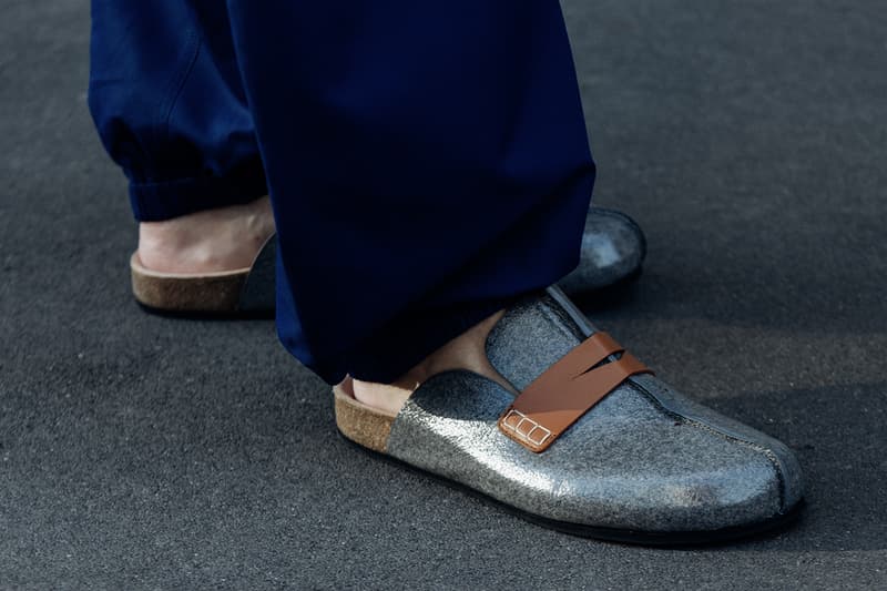 2025年春夏ミラノ・ファッションウィーク・メンズにおけるフットウェアのトレンドをチェック Best Footwear Trends at Milan Fashion Week Men's SS25 adidas wales bonner nike bode jacquemus asics salomon new balance 990 nocta cdg comme des garcons martine rose 