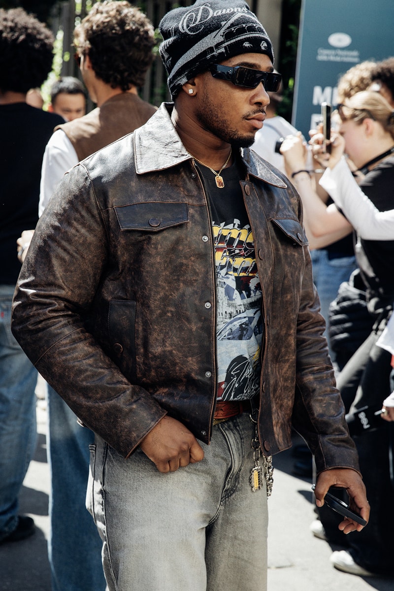 ストリートスタイル : ミラノ・ファッションウィーク 2025年春夏 Milan Fashion Week Men's SS25 Street Style fendi diesel jw anderson prada italian fashion streetwear fendi gucci 