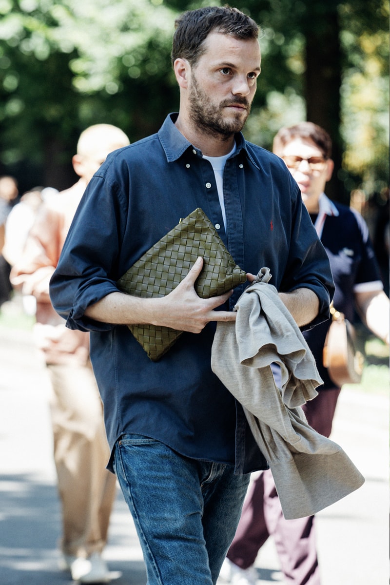 ストリートスタイル : ミラノ・ファッションウィーク 2025年春夏 Milan Fashion Week Men's SS25 Street Style fendi diesel jw anderson prada italian fashion streetwear fendi gucci 
