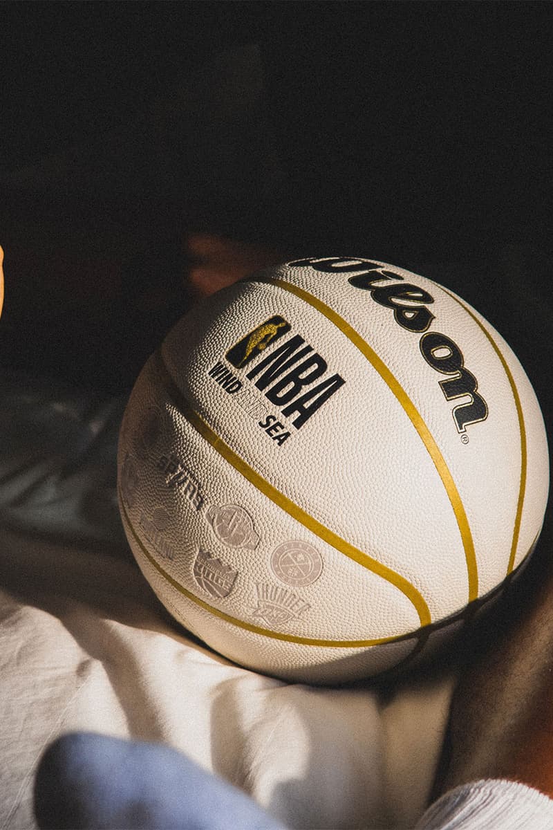 ウィンド アンド シーxNBAxウィルソンの3者よりコラボコレクションが登場 wind and sea nba wilson triple collabo collection release info