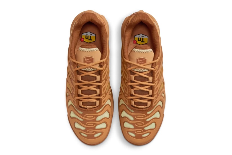 ナイキ エア マックス プラス ドリフトより香ばしいブラウンを纏った新作フラックスが登場 Nike Air Max Plus Drift “Flax” FV4081-201 Release Info