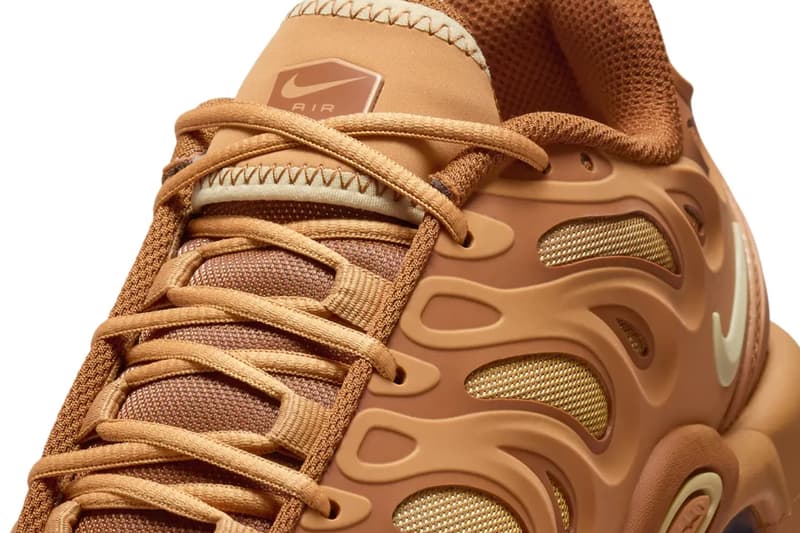 ナイキ エア マックス プラス ドリフトより香ばしいブラウンを纏った新作フラックスが登場 Nike Air Max Plus Drift “Flax” FV4081-201 Release Info