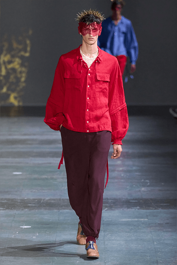 アンダーカバー 2025年春夏コレクション Undercover Spring Summer 2025 Paris Fashion Week menswear runway show Jun Takahashi champion collaboration