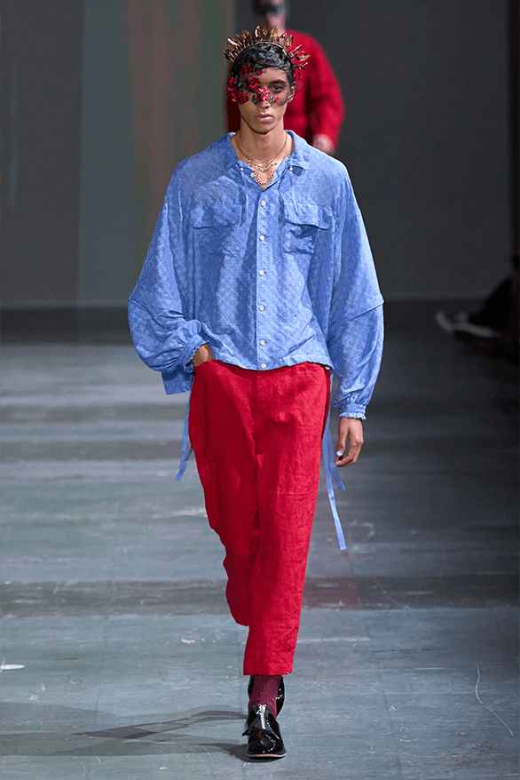 アンダーカバー 2025年春夏コレクション Undercover Spring Summer 2025 Paris Fashion Week menswear runway show Jun Takahashi champion collaboration