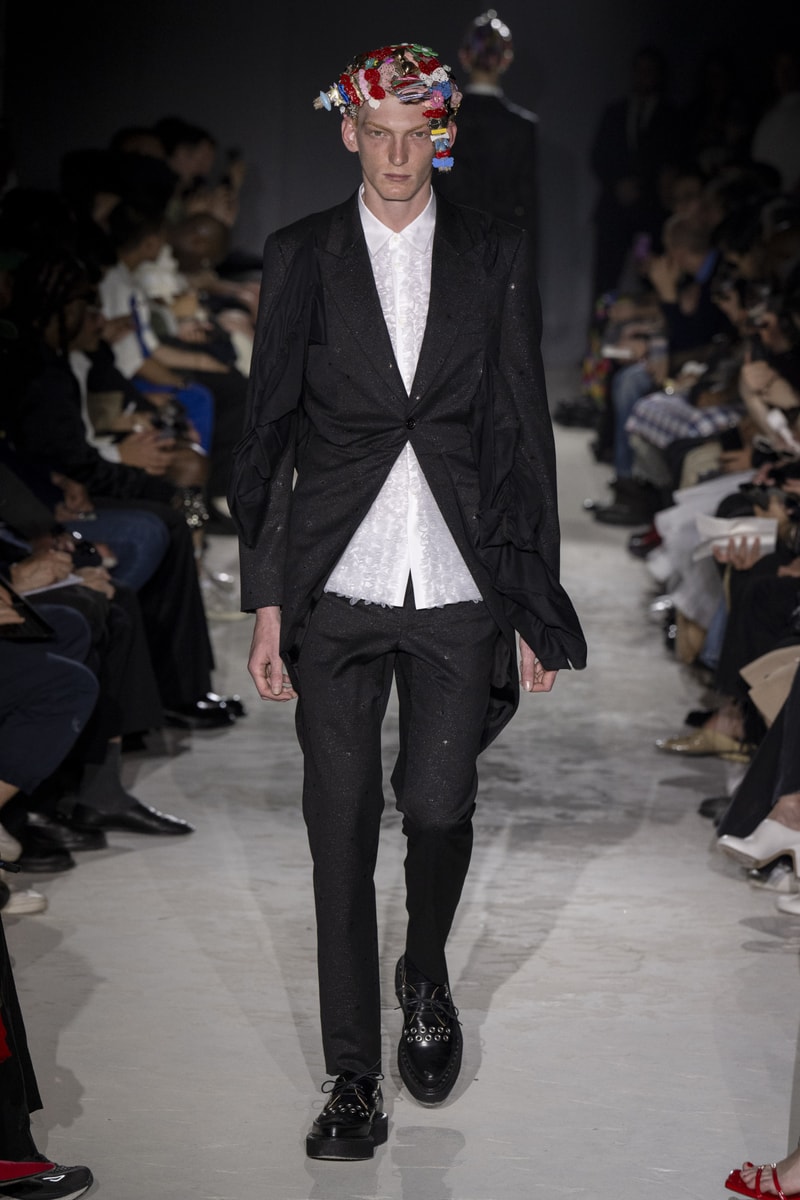 コム デ ギャルソン・オム プリュス 2025年春夏コレクション COMME des GARÇONS HOMME PLUS SS25 Paris Fashion Week Collection cdghp cdg rei kawakubo