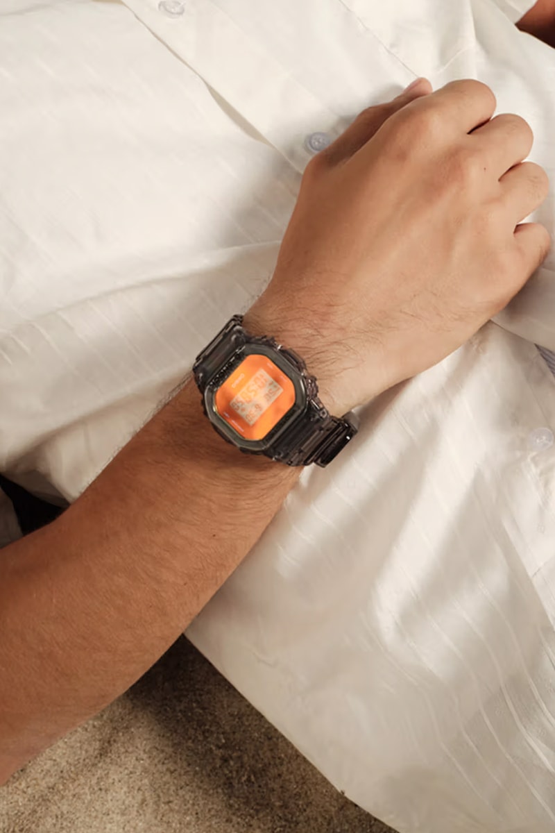 サマーシーズンにぴったりな夏仕様の最新コレクションがジーショックからリリース G-SHOCK Beach Time Lapse Collection DW-5600 GA-2100 Watches Sunrise Sunset Iridescent Color Gradient Mineral Glass