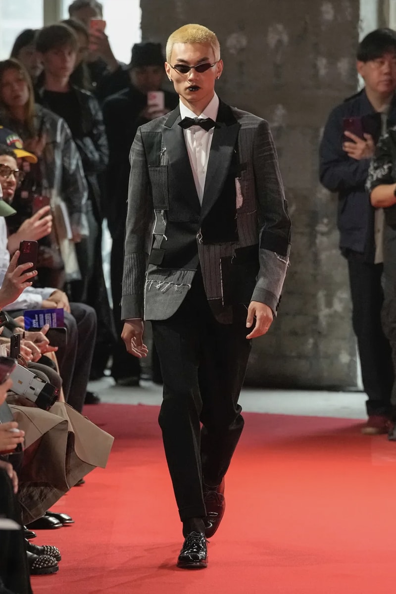 ジュンヤ ワタナベ マン 2025年春夏コレクション Junya Watanabe SS25 Paris Fashion Week Collection japanese brand cdghp collaborations punk denim tuxedos patchwork