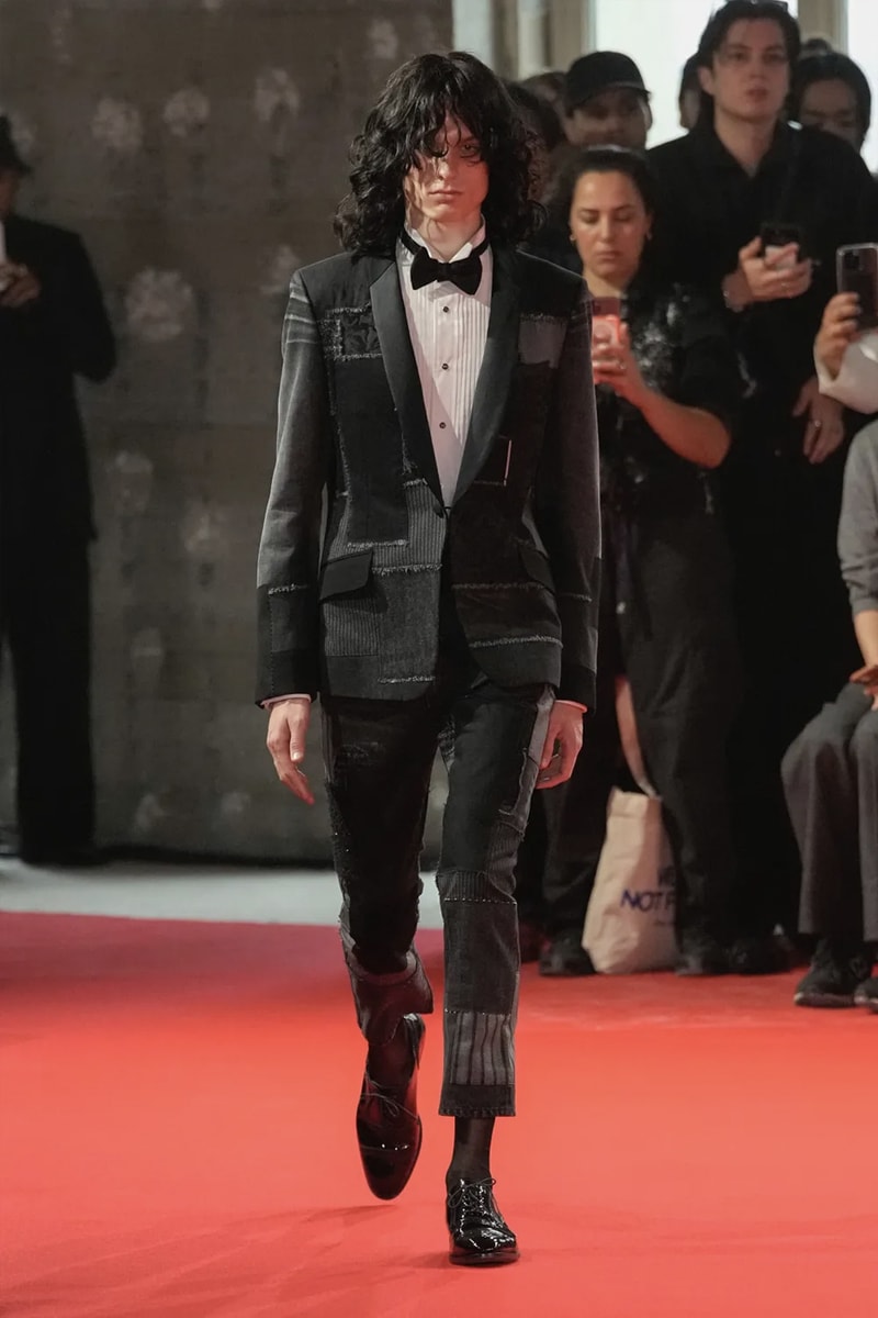 ジュンヤ ワタナベ マン 2025年春夏コレクション Junya Watanabe SS25 Paris Fashion Week Collection japanese brand cdghp collaborations punk denim tuxedos patchwork