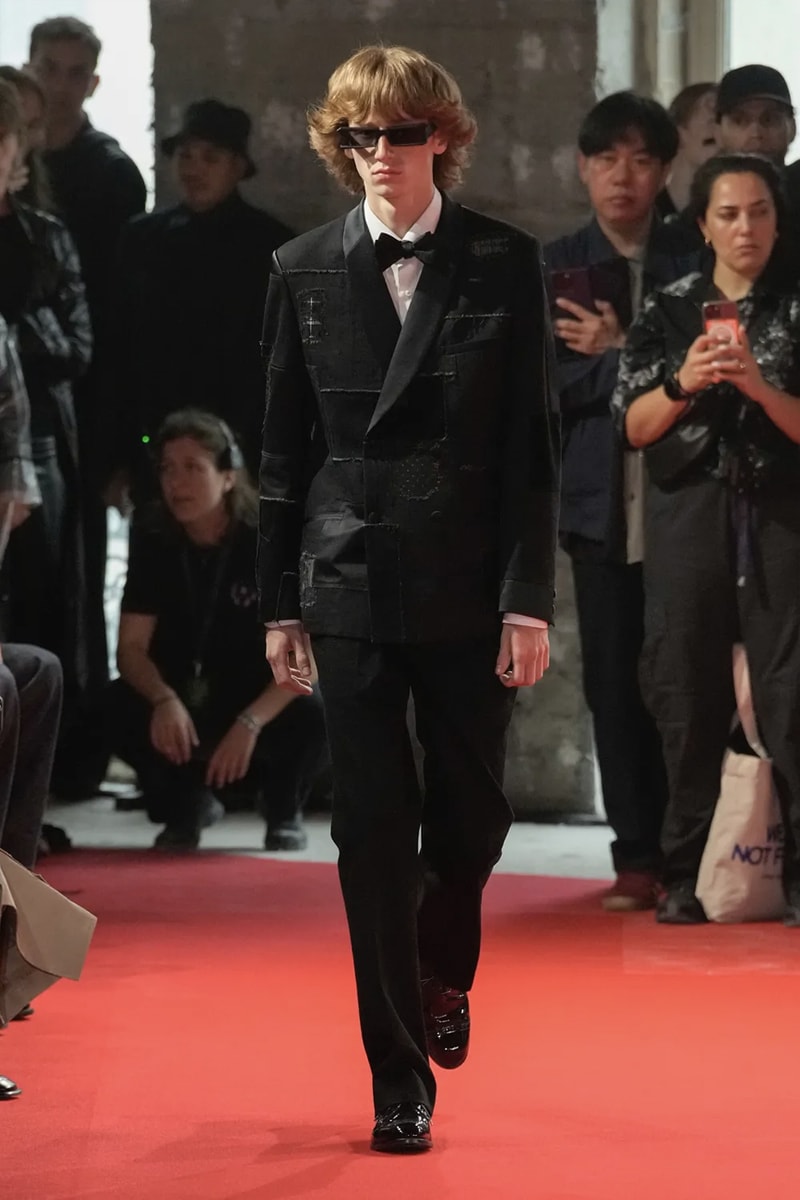 ジュンヤ ワタナベ マン 2025年春夏コレクション Junya Watanabe SS25 Paris Fashion Week Collection japanese brand cdghp collaborations punk denim tuxedos patchwork