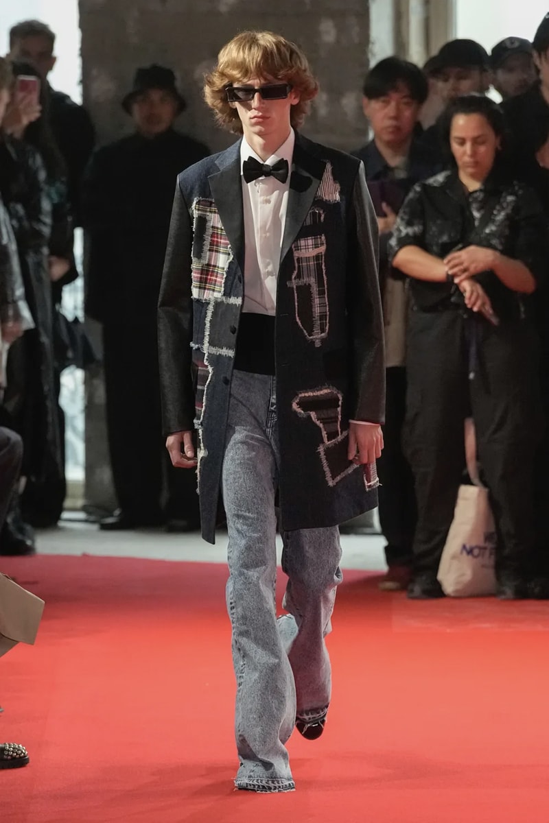 ジュンヤ ワタナベ マン 2025年春夏コレクション Junya Watanabe SS25 Paris Fashion Week Collection japanese brand cdghp collaborations punk denim tuxedos patchwork