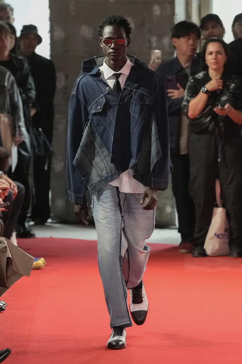 ジュンヤ ワタナベ マン 2025年春夏コレクション Junya Watanabe SS25 Paris Fashion Week Collection japanese brand cdghp collaborations punk denim tuxedos patchwork