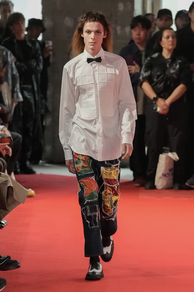 ジュンヤ ワタナベ マン 2025年春夏コレクション Junya Watanabe SS25 Paris Fashion Week Collection japanese brand cdghp collaborations punk denim tuxedos patchwork