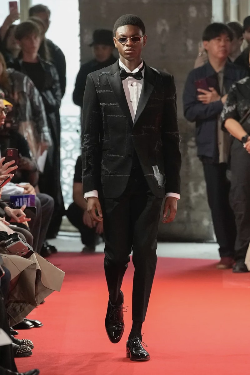 ジュンヤ ワタナベ マン 2025年春夏コレクション Junya Watanabe SS25 Paris Fashion Week Collection japanese brand cdghp collaborations punk denim tuxedos patchwork