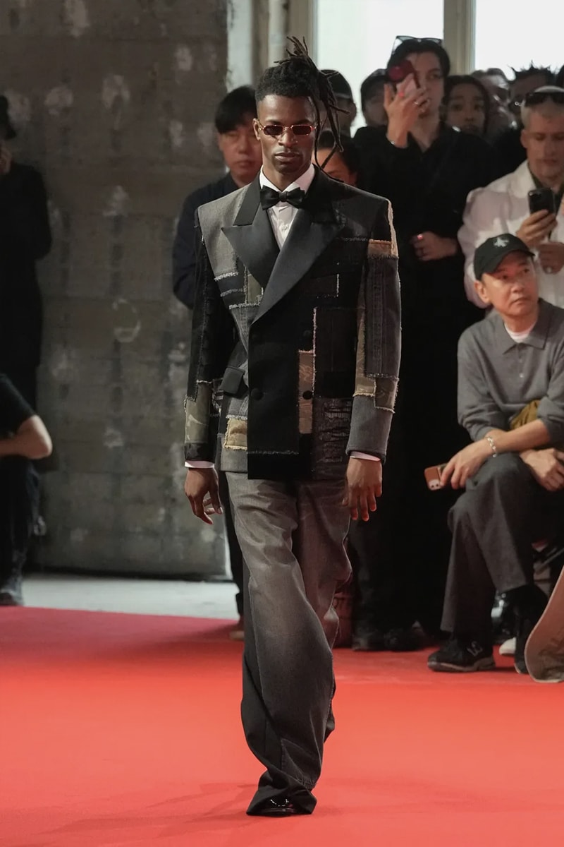 ジュンヤ ワタナベ マン 2025年春夏コレクション Junya Watanabe SS25 Paris Fashion Week Collection japanese brand cdghp collaborations punk denim tuxedos patchwork