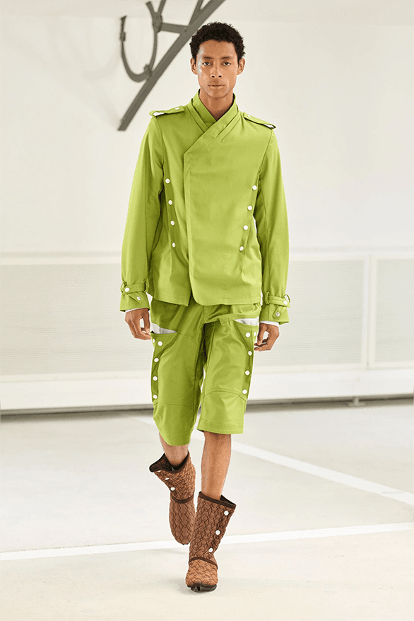 キコ・コスタディノフ 2025年春夏コレクション Kiko Kostadinov Spring Summer 2025 Paris Fashion Week menswear London uk runway show