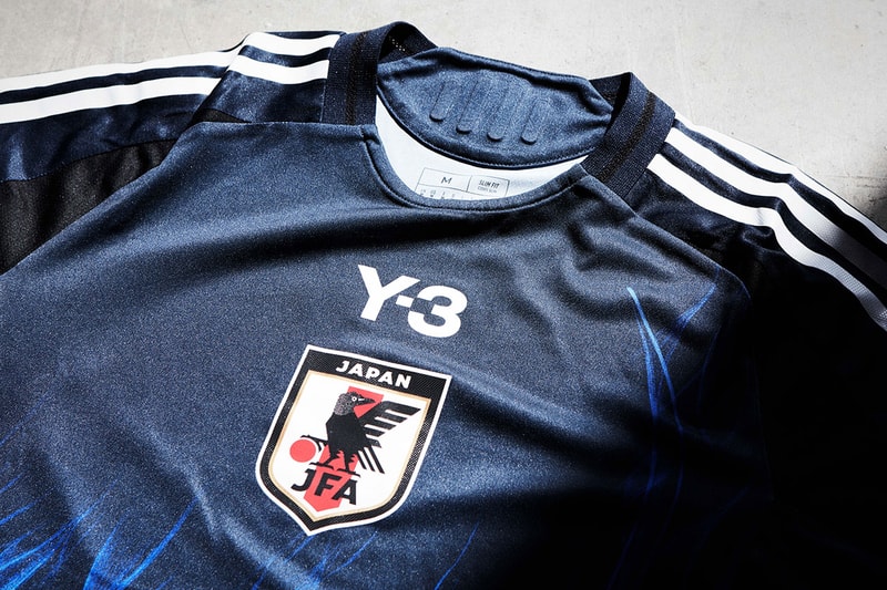 Y-3 が手掛けたサッカー日本代表のユニフォームをチェック yohji yamamoto adidas y 3 japan national football soccer team kit jersey home navy leak info photos price store list buying guide