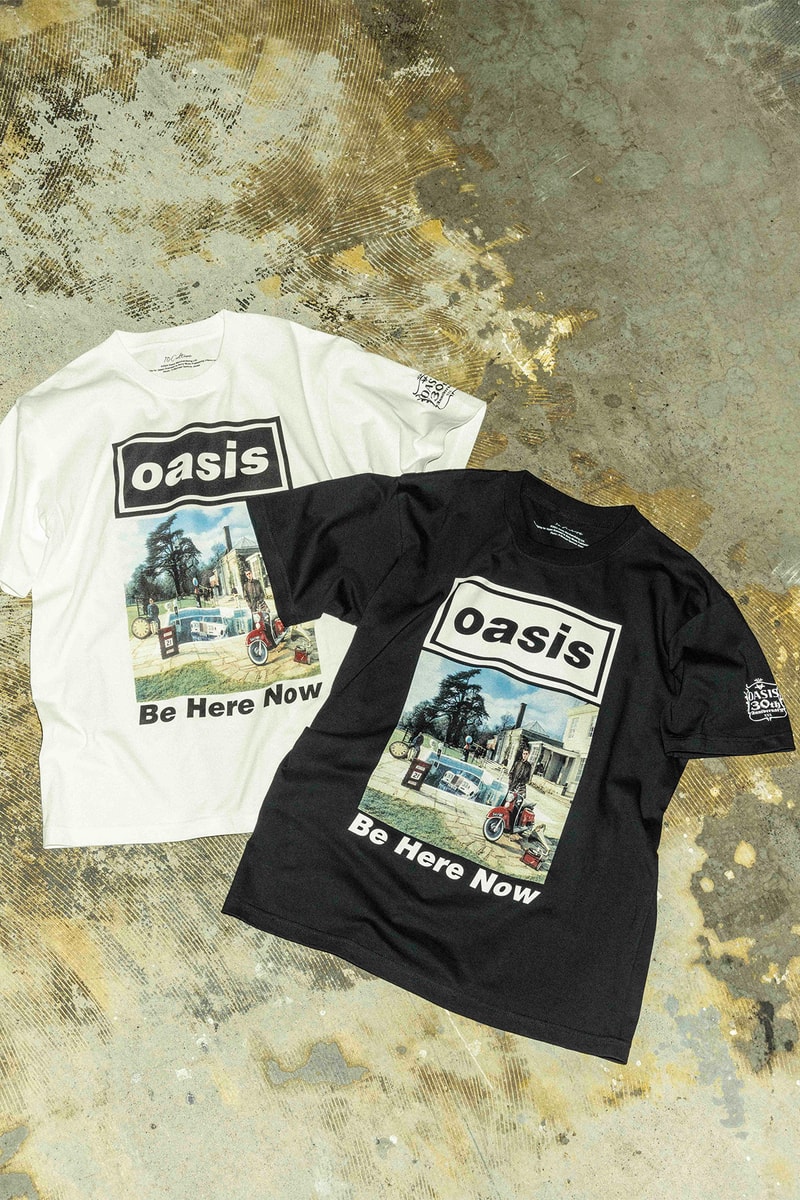 オアシスxテンカルチャー アダムエロペの最新コラボTシャツがローンチ “oasis 10Culture / ADAM ET ROPÉ” SPECIAL COMPLETE BOX release info