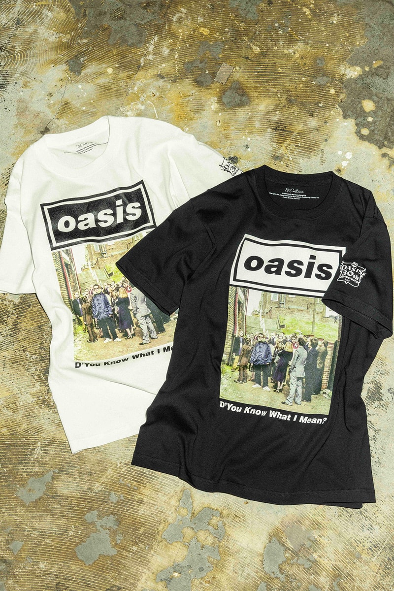オアシスxテンカルチャー アダムエロペの最新コラボTシャツがローンチ “oasis 10Culture / ADAM ET ROPÉ” SPECIAL COMPLETE BOX release info
