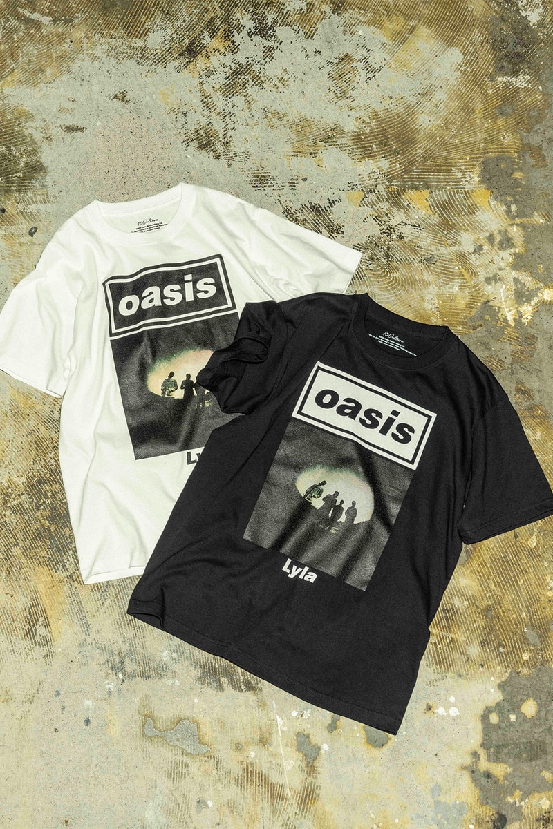 オアシスxテンカルチャー アダムエロペの最新コラボTシャツがローンチ “oasis 10Culture / ADAM ET ROPÉ” SPECIAL COMPLETE BOX release info