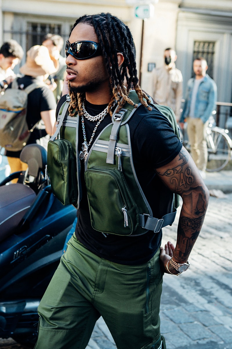 ストリートスタイル : パリ・ファッションウィーク 2025年春夏 Paris Fashion Week Men's SS25 Street Style dior wales bonner louis vuitton cowboy kidsuper loewe jonathan anderson i told ya asap rocky awge amiri issey miyake lemaire